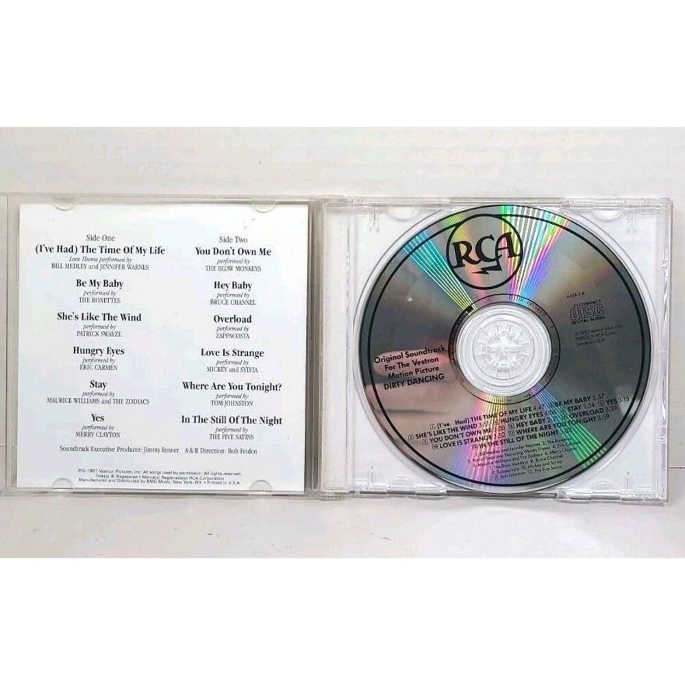 Vintage Dirty Dancing (Original Soundtrack ) Audio CD (1987) - Picture 3 of 4